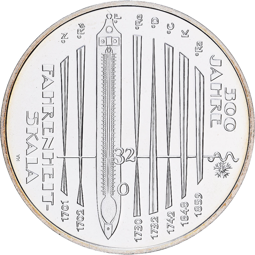 Alemanha, 10 Euro, 2014, Hamburg, Prata, MS(65-70), KM:332