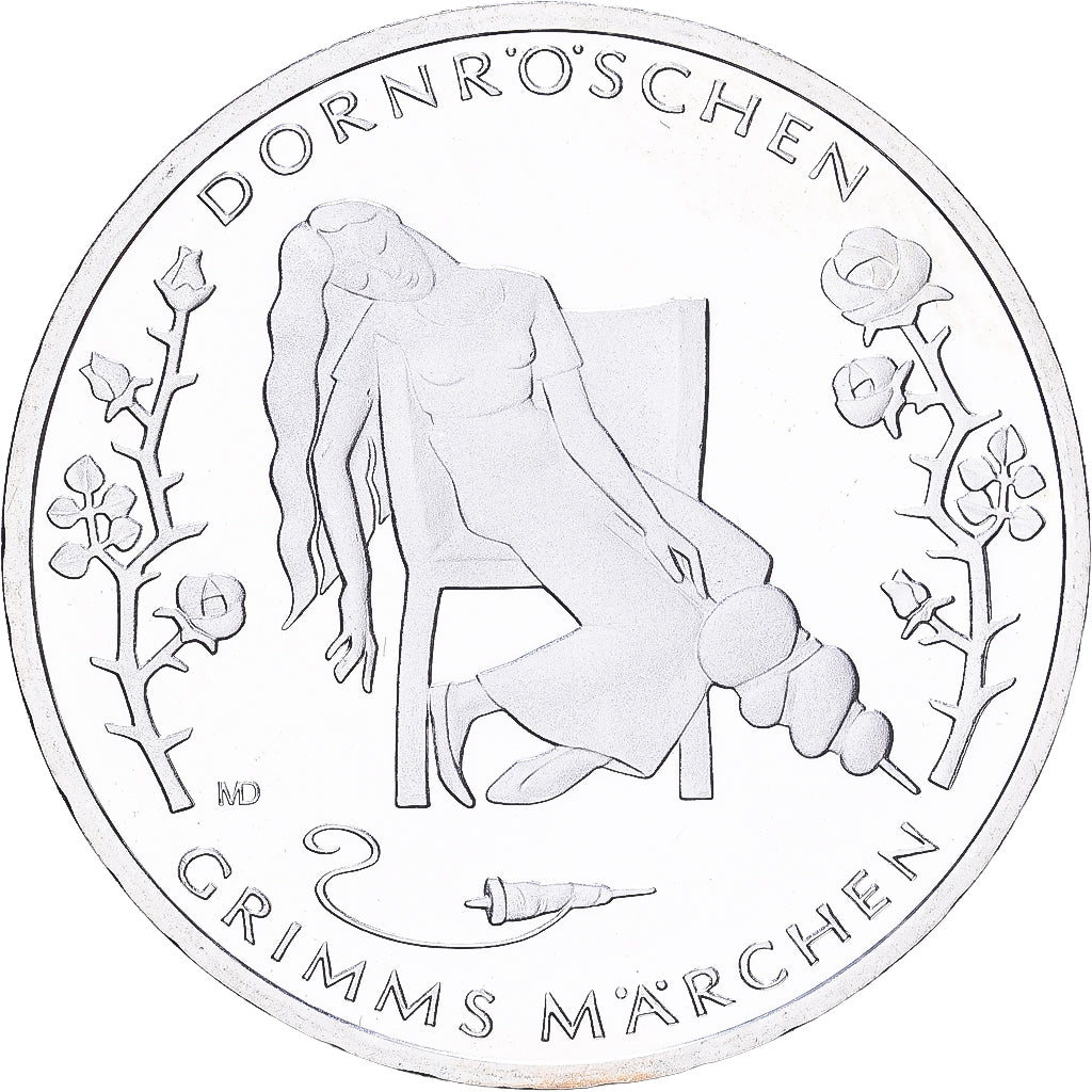 République fédérale d'Allemagne, 10 Euro, 2015, Munich, Argent, FDC