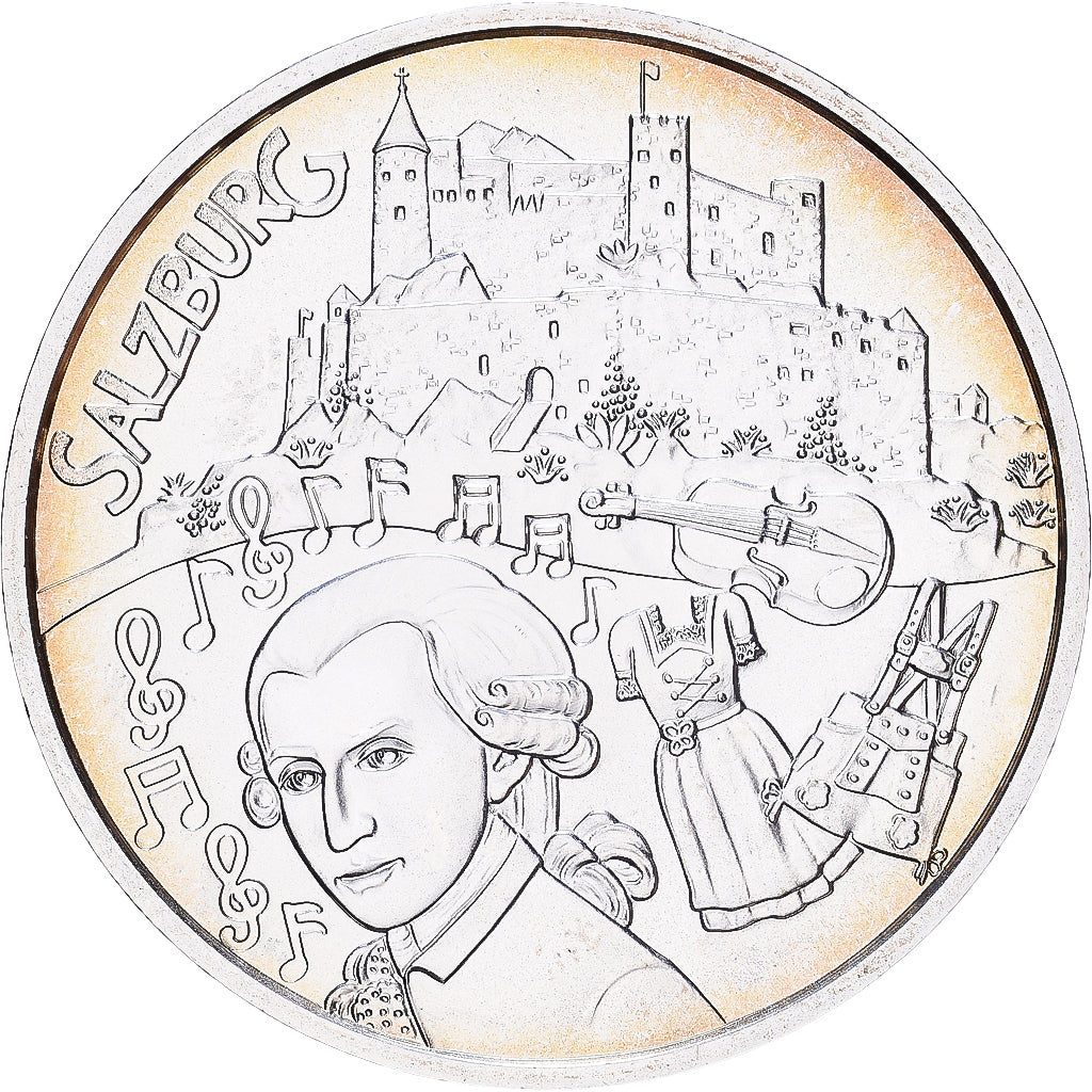 Österreich, 10 Euro, 2014, Silber, VZ