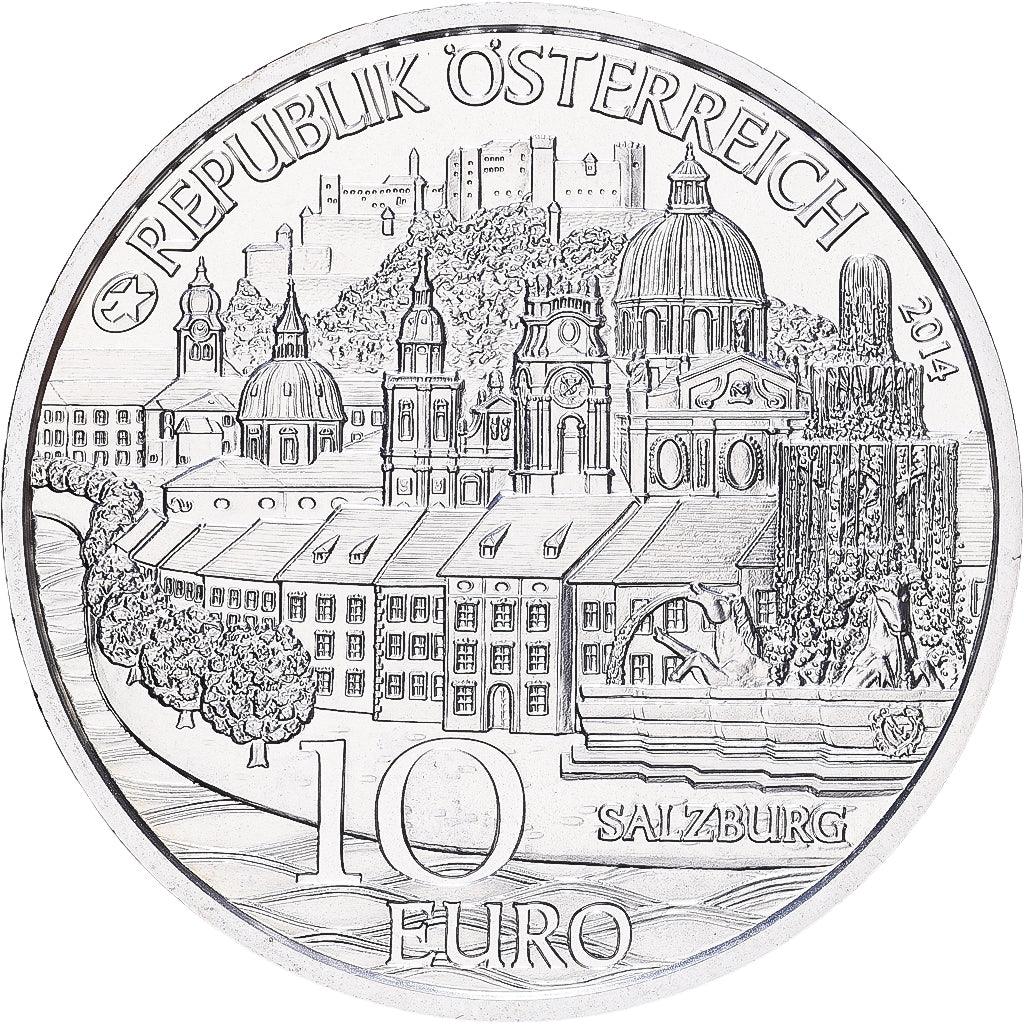 Österreich, 10 Euro, 2014, Silber, VZ