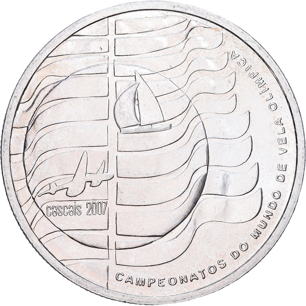 Portugal, 10 Euro, 2007, Lisbon, Silver, AU(55-58), KM:823