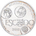 Portugal, 10 Euro, 2010, Lisbon, Silver, AU(55-58), KM:803