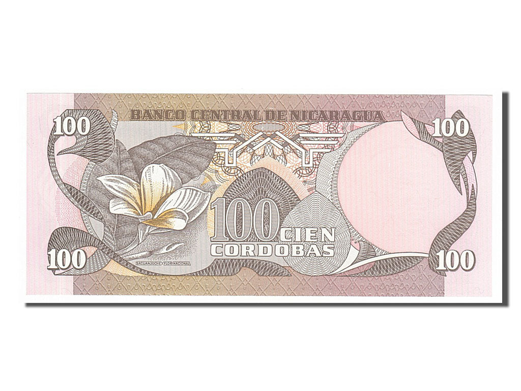 Banknote, Nicaragua, 100 Cordobas, 1985, UNC(65-70)