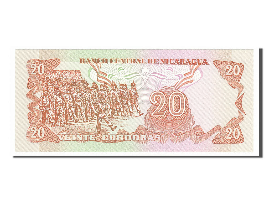 Banknote, Nicaragua, 20 Cordobas, 1979, UNC(65-70)