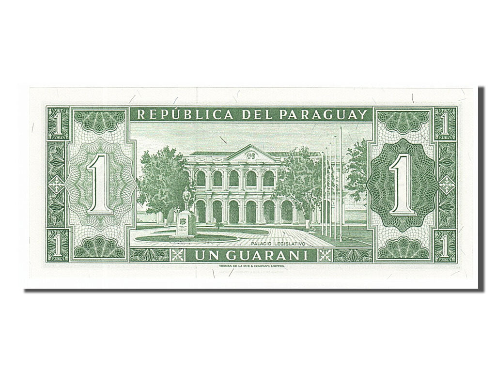 Banknote, Paraguay, 1 Guarani, 1963, UNC(65-70)
