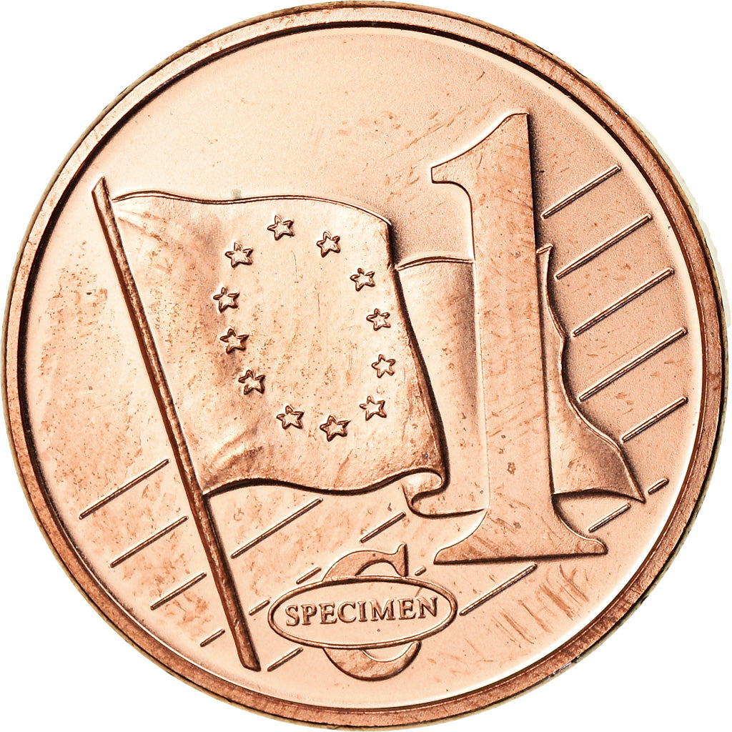 Letónia, Medal, 1 C, Essai Trial, 2003, MS(65-70), Cobre