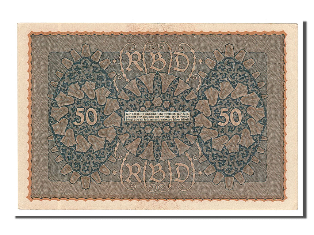 Billet, Allemagne, 50 Mark, 1919, 1919-06-24, SUP+