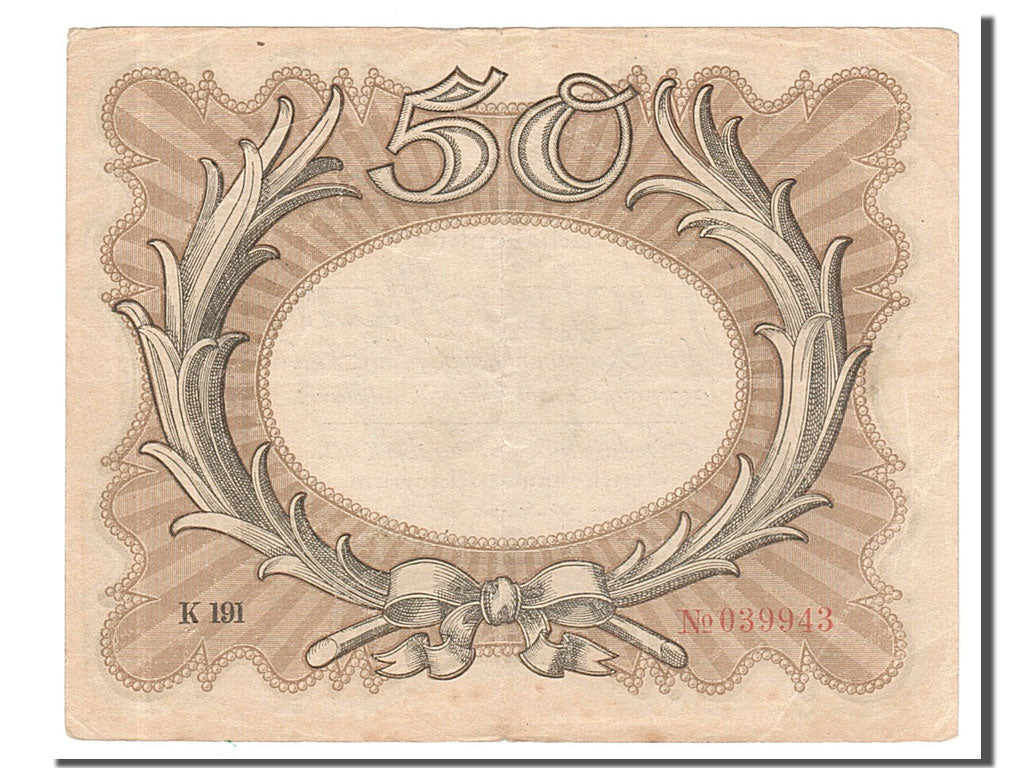 Billete, 50 Mark, 1918, Alemania, 1918-11-30, EBC