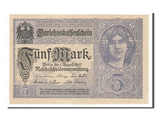 Banconote, Germania, 5 Mark, 1917, 1917-08-01, SPL