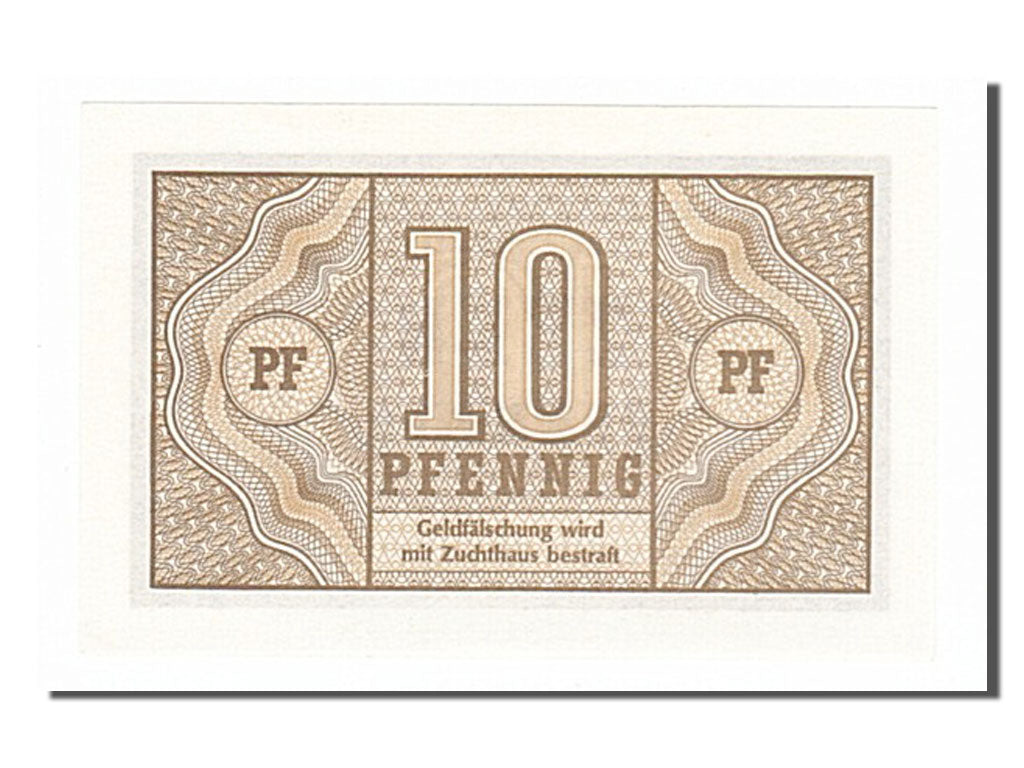 Banknote, GERMANY - FEDERAL REPUBLIC, 10 Pfennig, 1967, UNC(65-70)