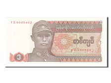 Billete, 1 Kyat, 1990, Myanmar, UNC