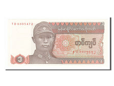 Billete, 1 Kyat, 1990, Myanmar, UNC