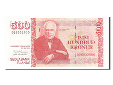 Biljet, IJsland, 500 Kronur, 2004, NIEUW