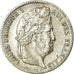 Coin, France, Louis-Philippe, 1/4 Franc, 1842, Paris, AU(50-53), Silver