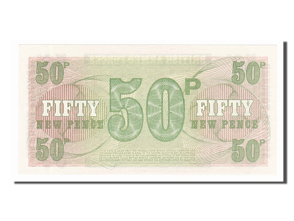 Banknote, Great Britain, 50 New Pence, 1972, UNC(65-70)