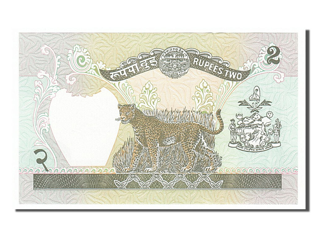Banconote, Nepal, 2 Rupees, 1981, FDS