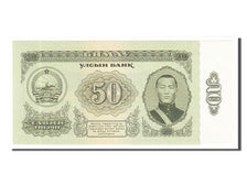 Billete, 50 Tugrik, 1966, Mongolia, UNC
