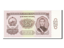 Banknote, Mongolia, 25 Tugrik, 1966, UNC(65-70)