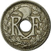 Moneta, Francja, Lindauer, 25 Centimes, 1919, VF(20-25), Miedź-Nikiel, KM:867a