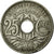 Moneta, Francia, Lindauer, 25 Centimes, 1919, MB, Rame-nichel, KM:867a
