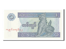 Banknote, Myanmar, 1 Kyat, 1996, UNC(65-70)