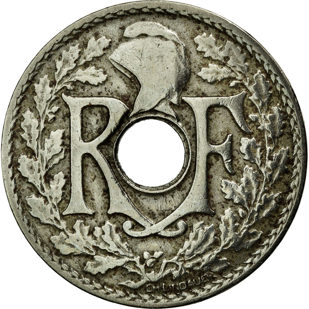 Coin, France, Lindauer, 25 Centimes, 1920, VF(30-35), Copper-nickel, KM:867a
