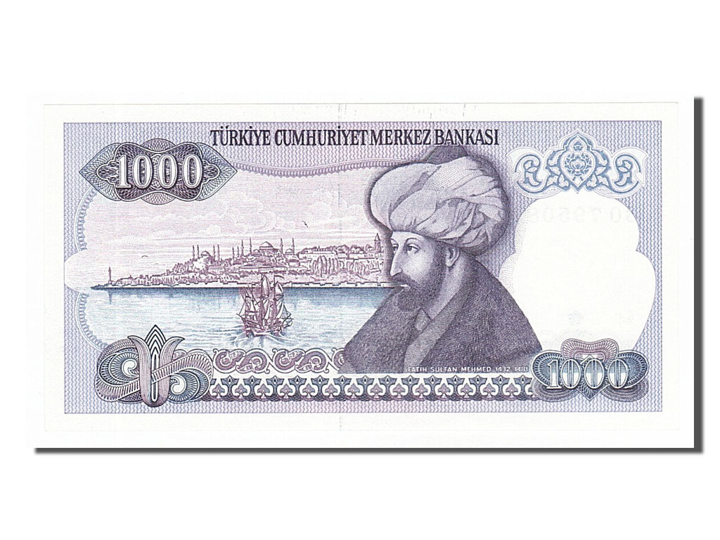 Geldschein, Türkei, 1000 Lira, 1986, UNZ