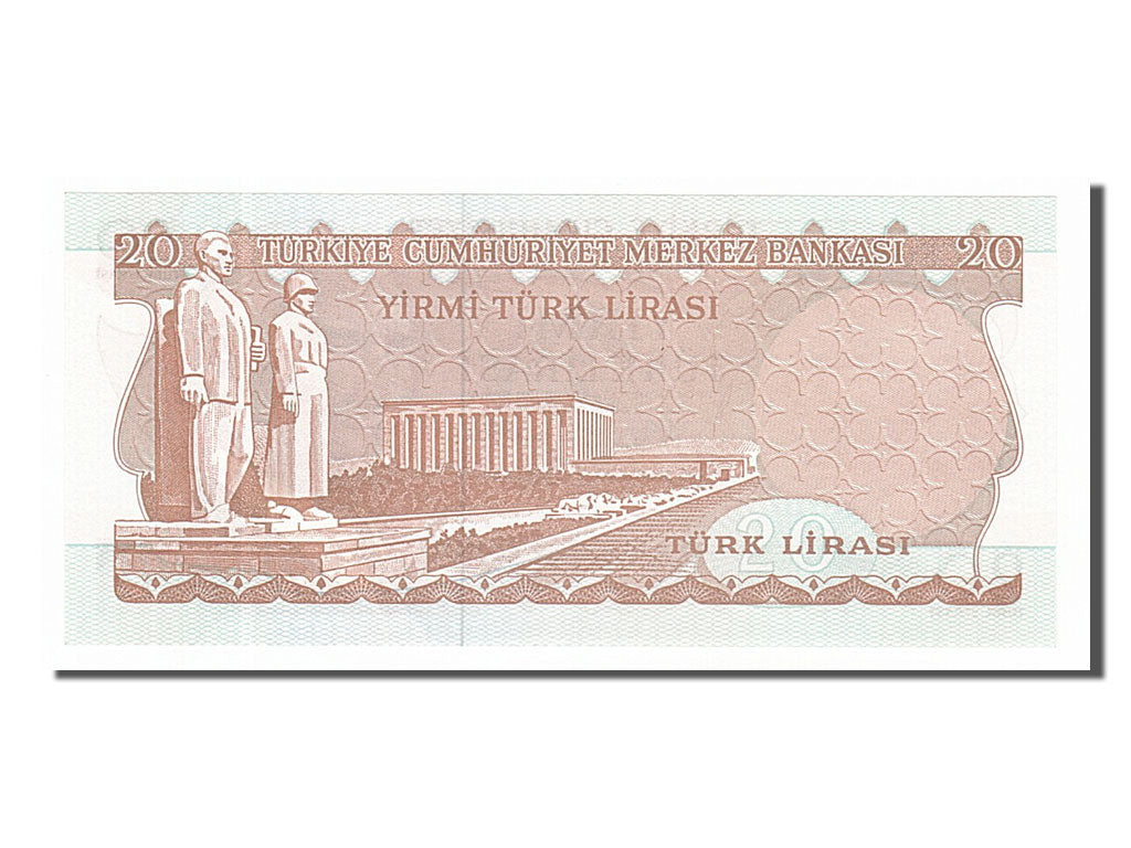 Banknote, Turkey, 20 Lira, 1974, UNC(65-70)