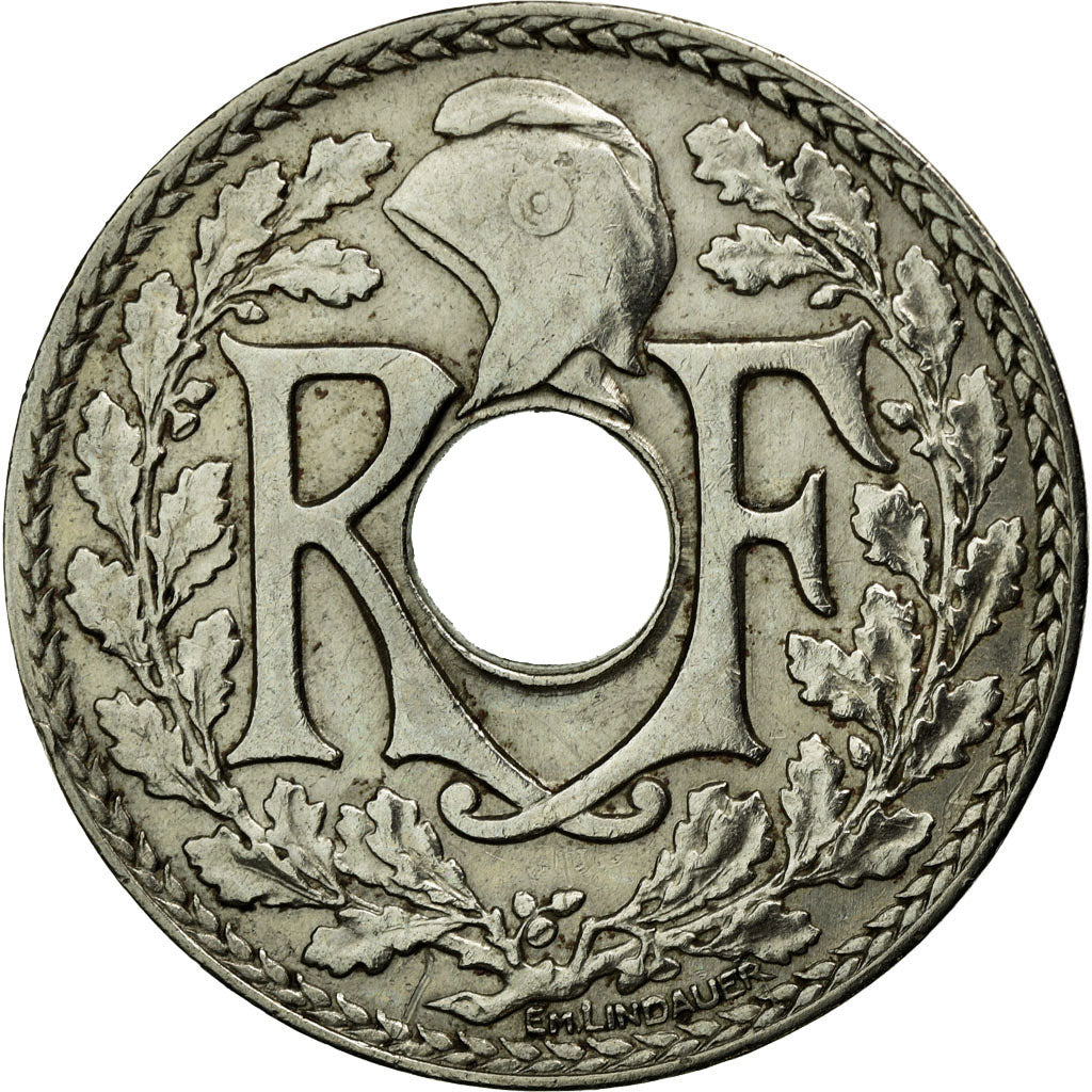Coin, France, Lindauer, 25 Centimes, 1926, EF(40-45), Copper-nickel, KM:867a