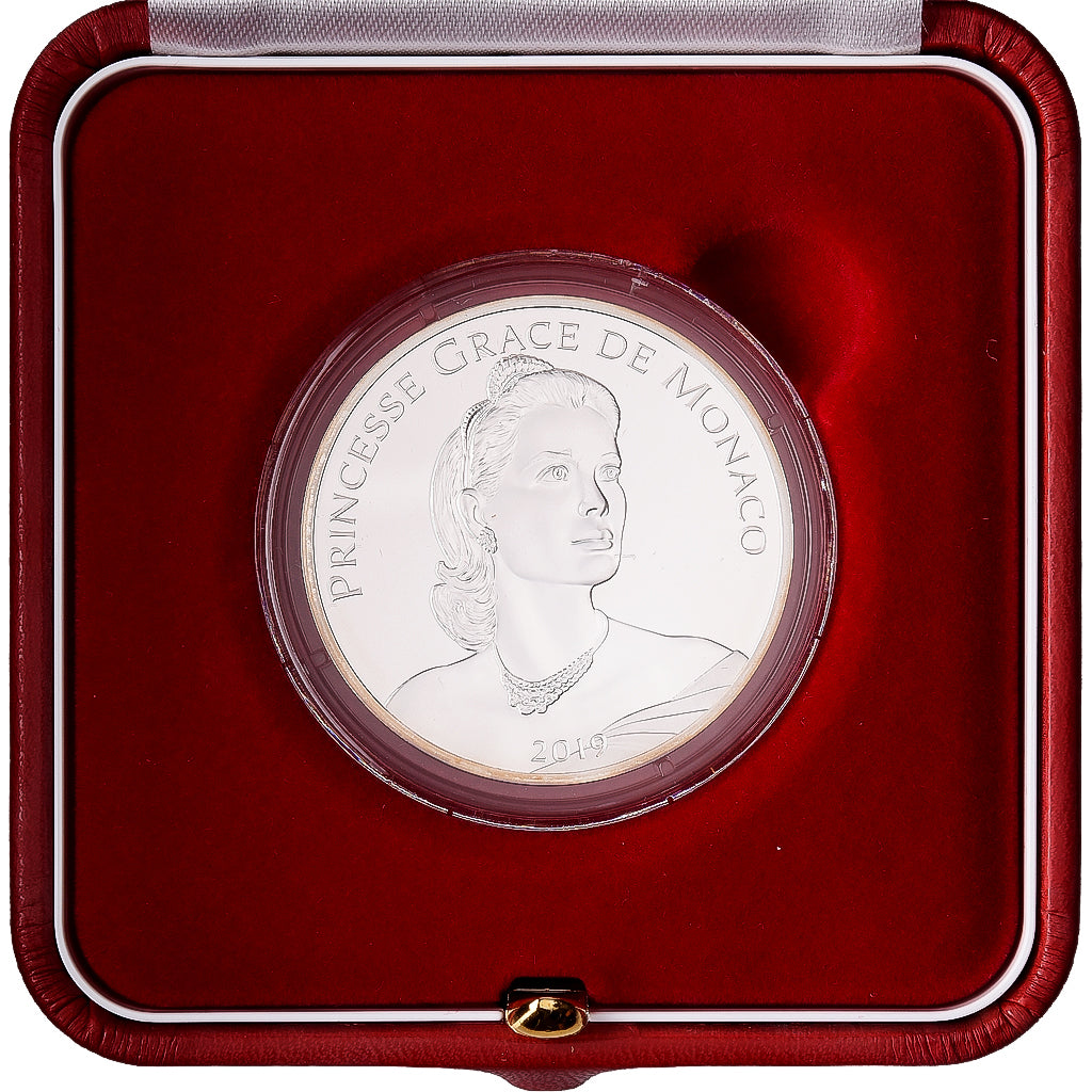 Monaco, Albert II, 10 Euro, Princess Grace, Proof, 2019, MDP, Srebro, MS(65-70)