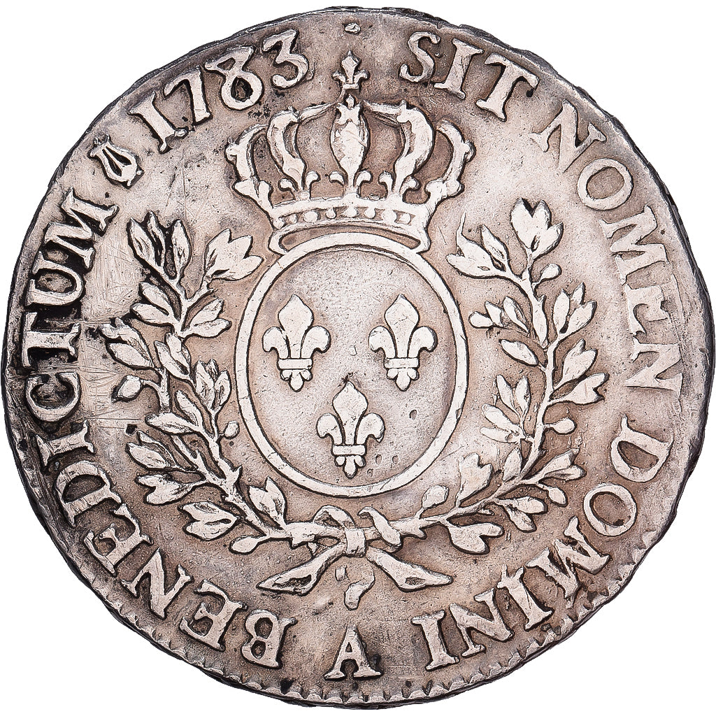 Frankreich, Louis XVI, 1/2 Ecu aux branches d'olivier, 1783, Paris, Silber, SS+