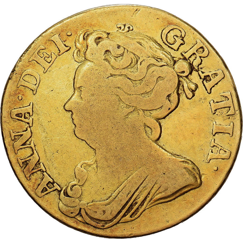 Großbritannien, Anna, 1 Guinea, 1710, London, Gold, S, KM:534