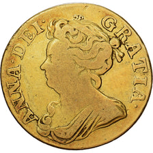 Grande-Bretagne, Anna, 1 Guinea, 1710, Londres, Or, TB, KM:534