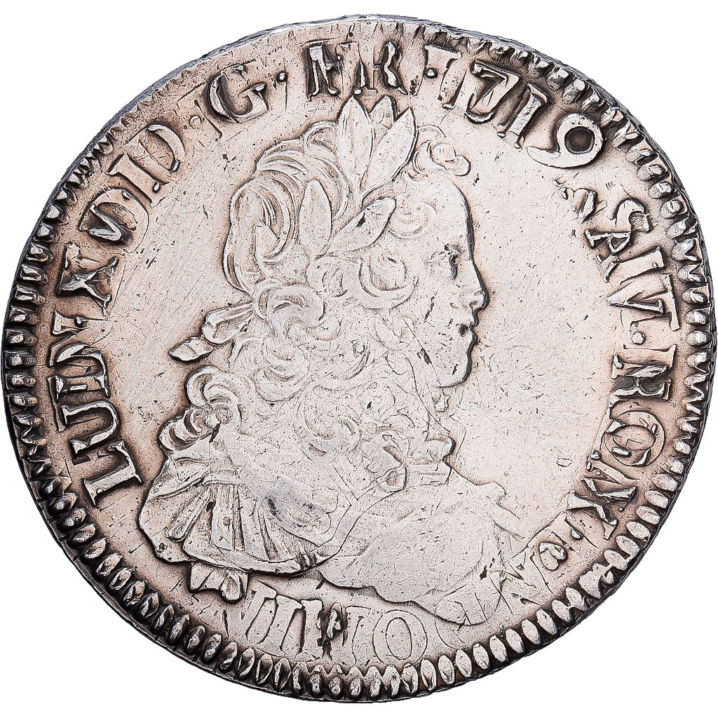 Frankreich, Louis XV, Écu de France, 1720, Poitiers, reformed, Silber, VZ