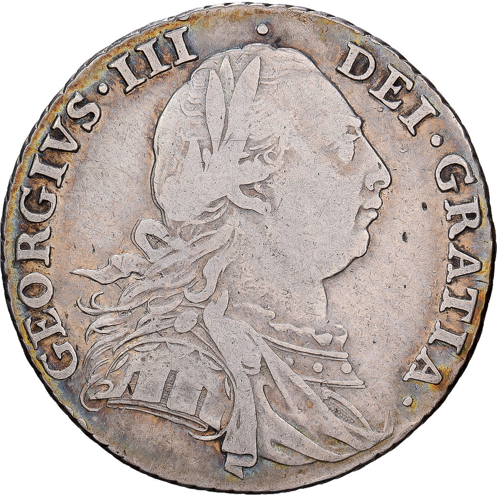 Großbritannien, George III, 1 Shilling, 1787, London, Silber, S+, KM:607