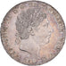 Gran Bretaña, George III, 1 Crown, 1819, London, Plata, SC, KM:675