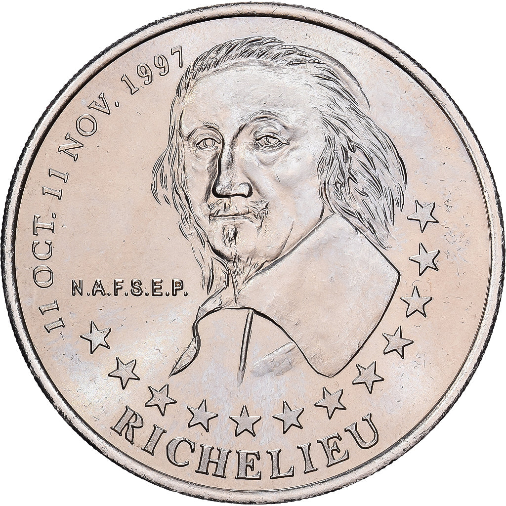 Frankrijk, 2 Euro, Tours et de Touraine - Richelieu, 1997, MDP, Cupronickel, PR