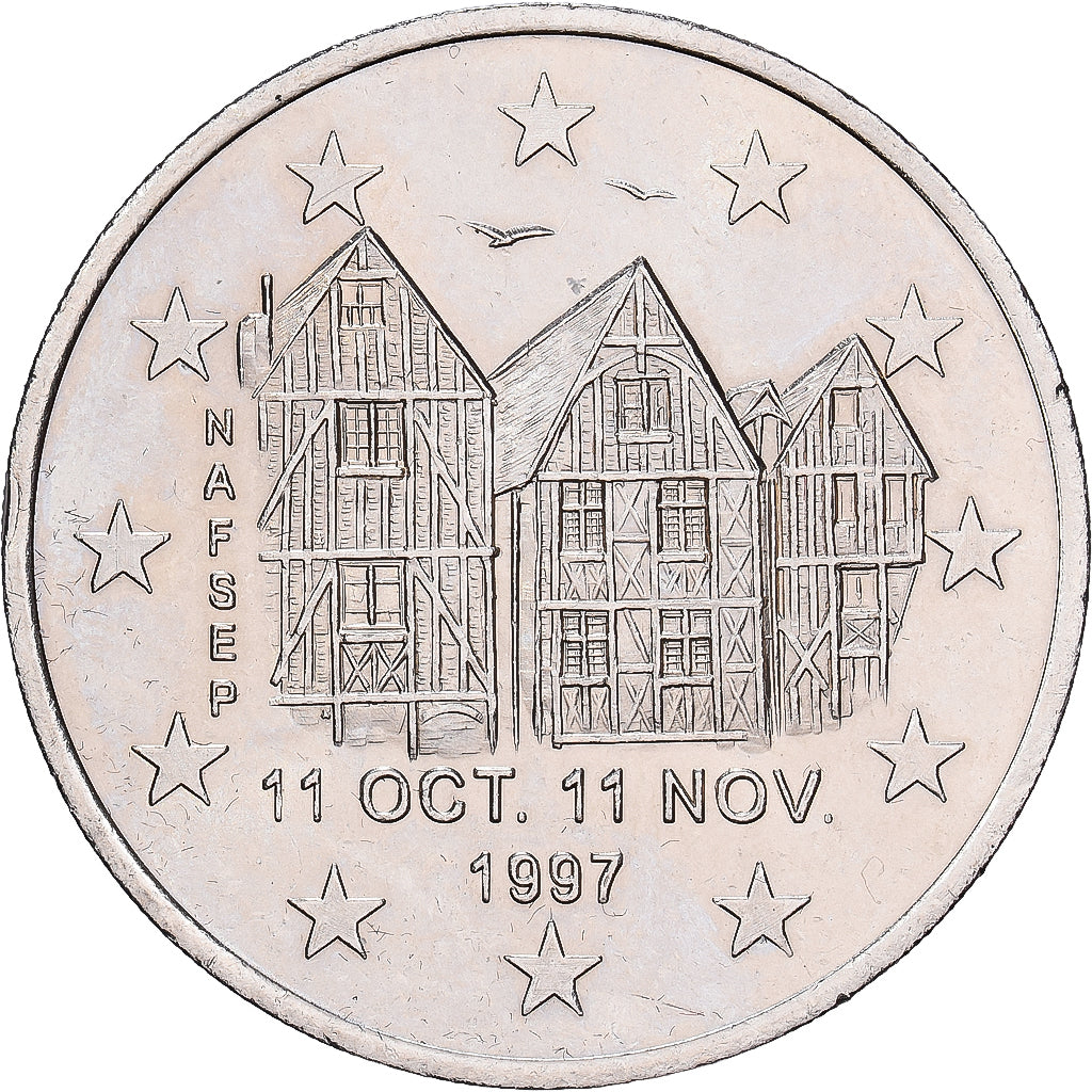 Frankrijk, 2 Euro, Tours et de Touraine, 1997, MDP, Cupronickel, PR