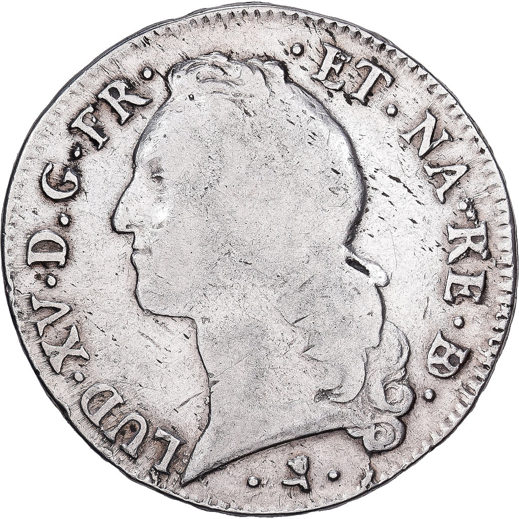 Frankreich, Louis XV, Écu au bandeau, 1767, Pau, Silber, S, Gadoury:322a