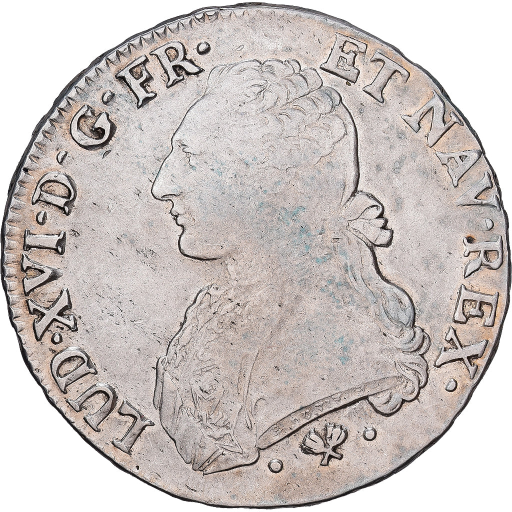 Frankreich, Louis XVI, Ecu aux branches d'olivier, 1775, Bayonne, Silber, SS