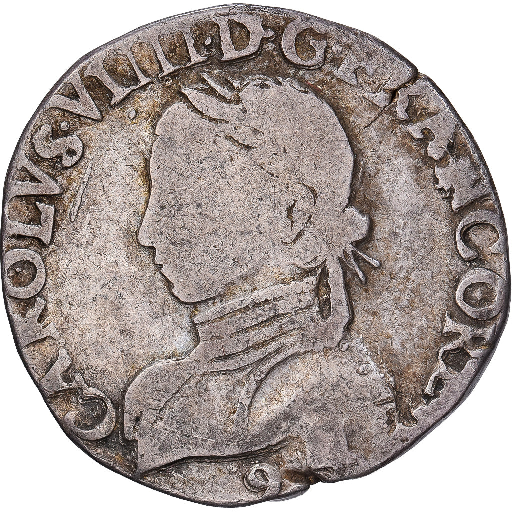 Frankreich, Charles IX, Teston, 1563, Rennes, Silber, SS, Gadoury:429