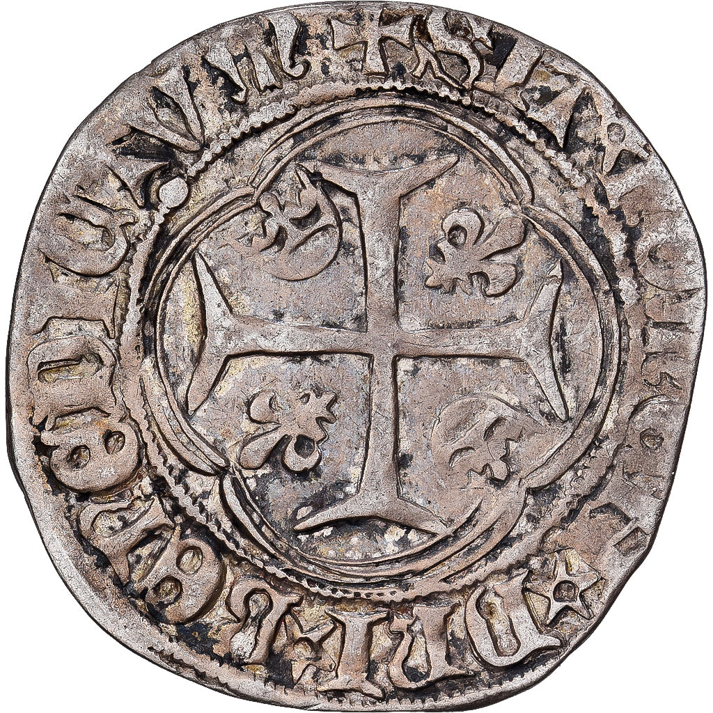 Frankreich, Charles VII, Blanc à la couronne, 1422-1461, Saint-André de