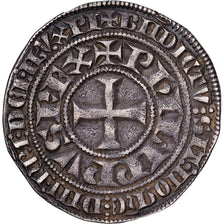 Frankrijk, Philippe IV, Gros Tournois, 1290-1295, Zilver, ZF+, Duplessy:214