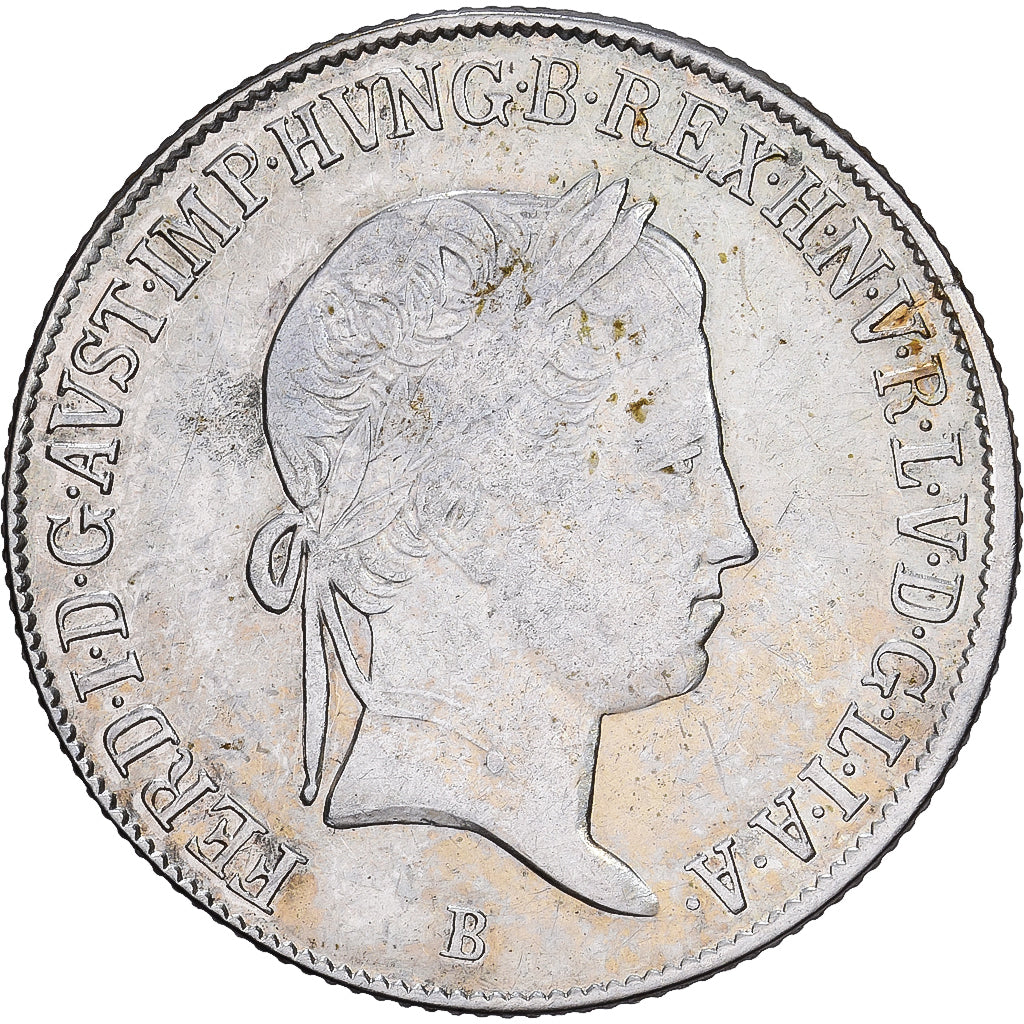 Oostenrijk, Ferdinand I, 20 Kreuzer, 1840, Kremnica, Zilver, FR, KM:422