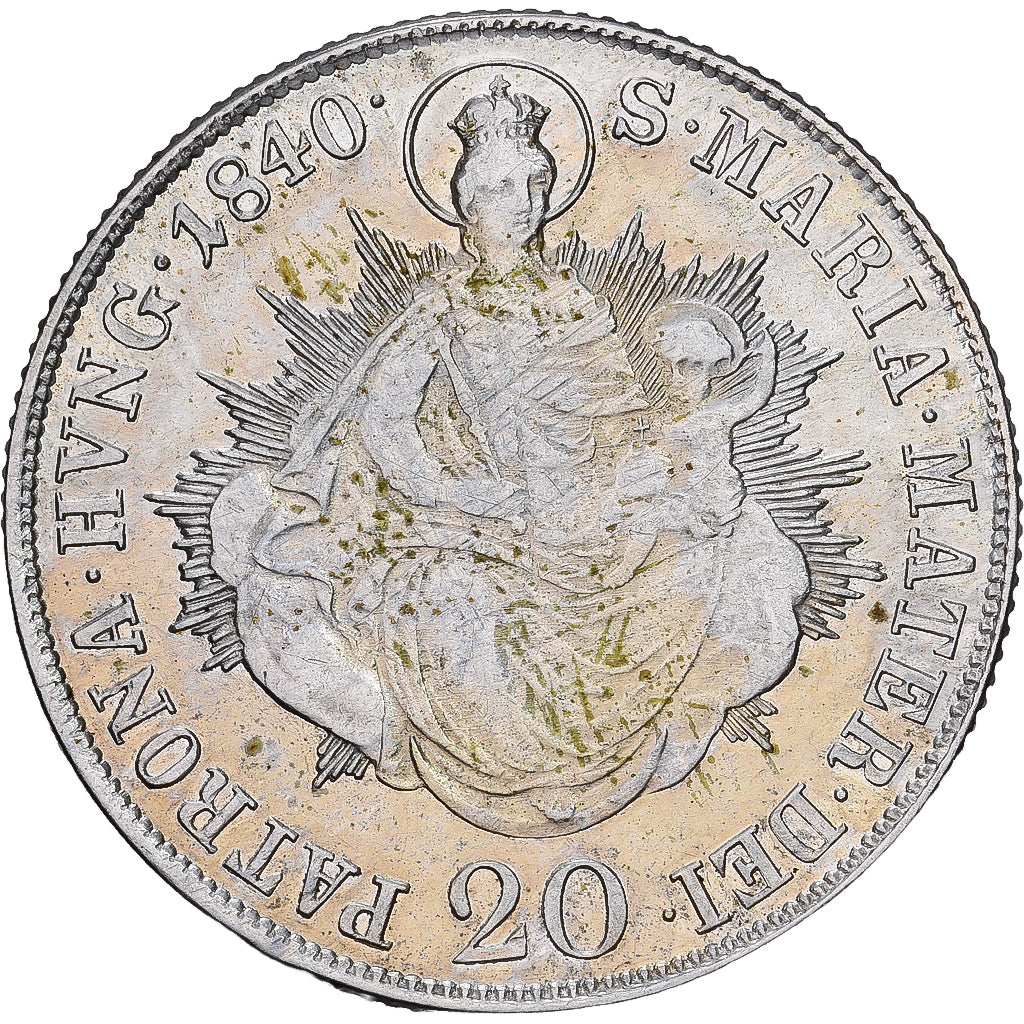 Oostenrijk, Ferdinand I, 20 Kreuzer, 1840, Kremnica, Zilver, FR, KM:422