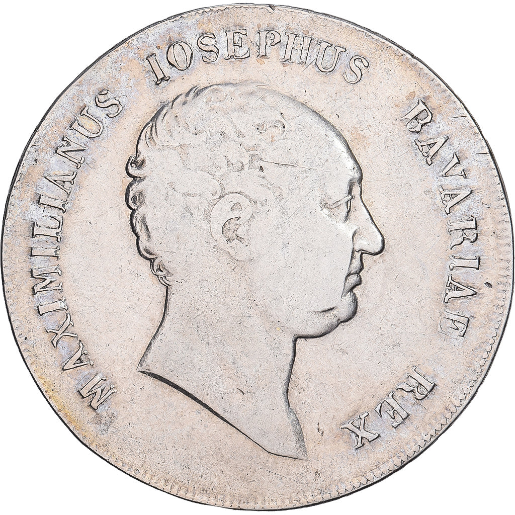 Landy niemieckie, Maximilian I Joseph, Kronenthaler, 1813, Munich, Srebro