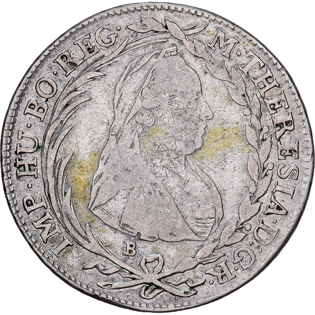 Ungarn, Maria Theresia, 20 Kreuzer, 1774, Kremnica, Silber, SS, KM:390