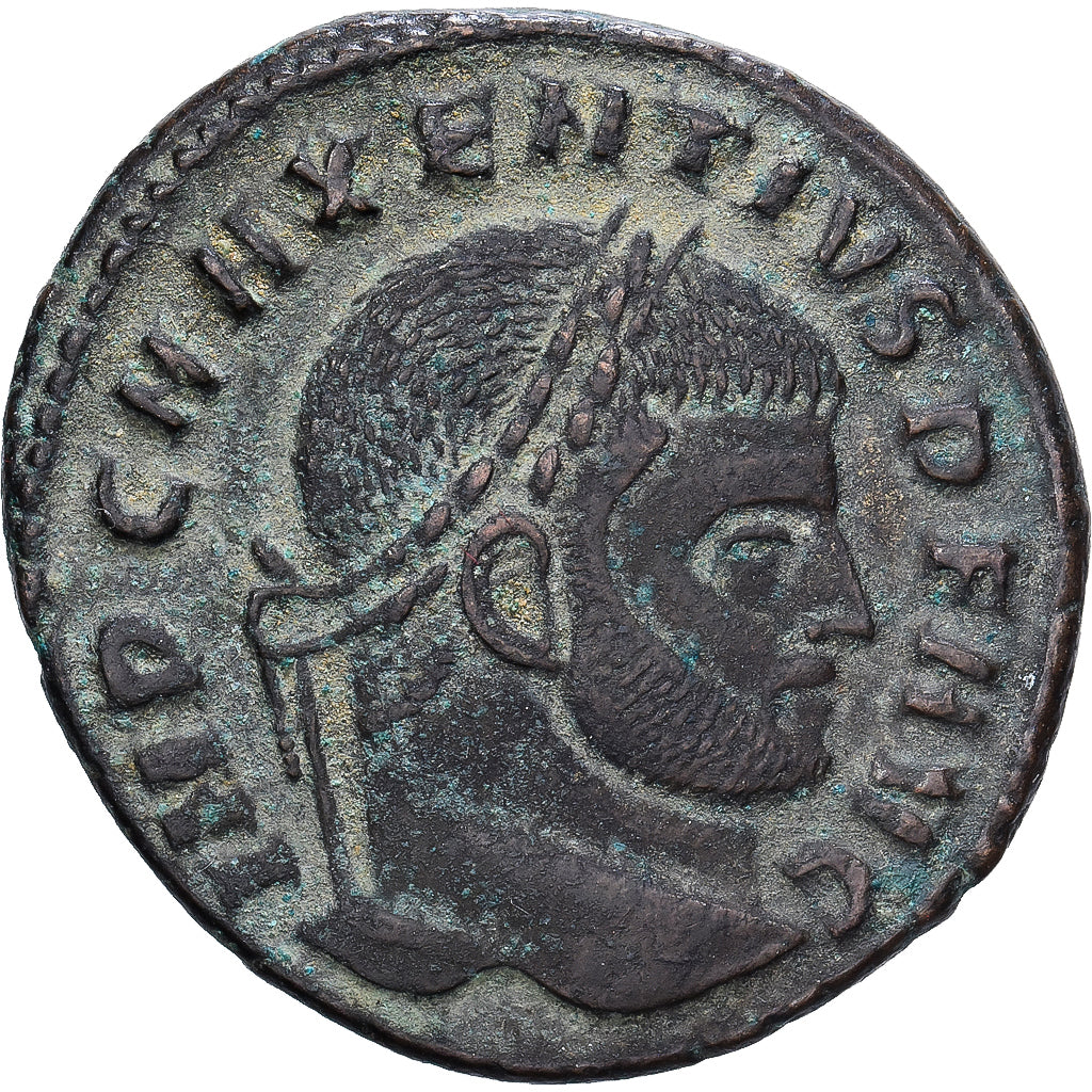 Roman Empire, Maxentius, Follis, 308-310, Rome, Bronze, SS+, RIC:210