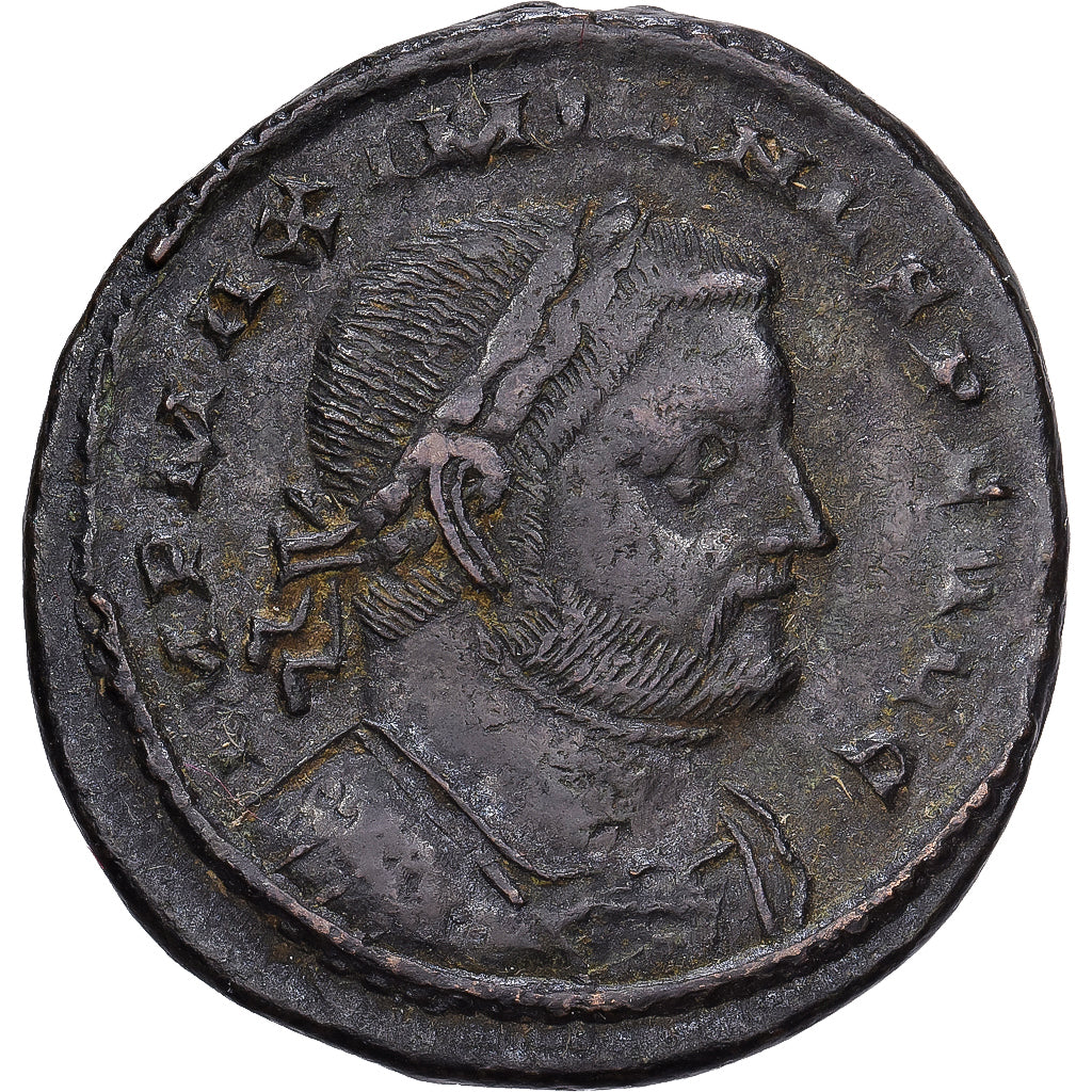 Roman Empire, Galerius, Follis, 307, London, Bronze, SS, RIC:84