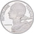 Frankreich, 20 Centimes, 1976, MDP, Piéfort, Silber, UNZ, Gadoury:56.P2